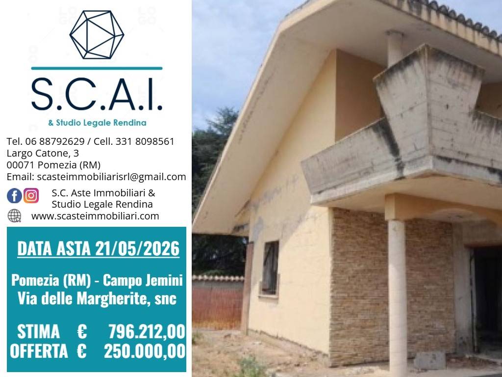 casa indipendente in vendita a Pomezia in zona Campo Jemini