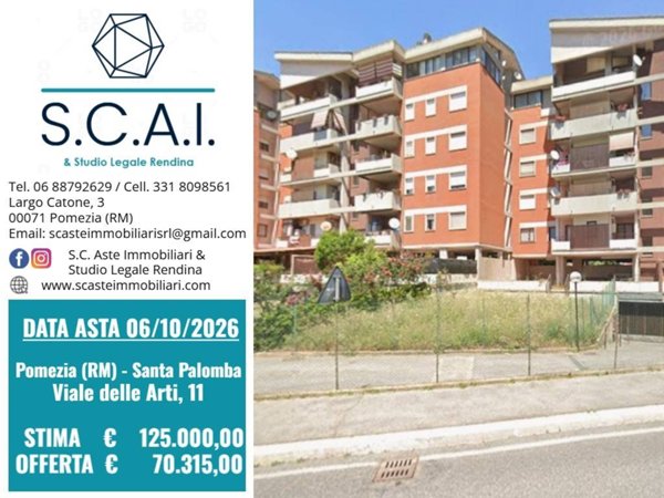 appartamento in vendita a Pomezia in zona Santa Palomba