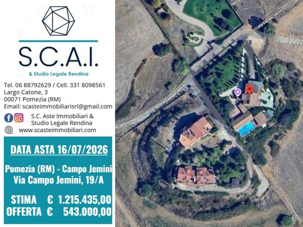 casa indipendente in vendita a Pomezia in zona Campo Jemini