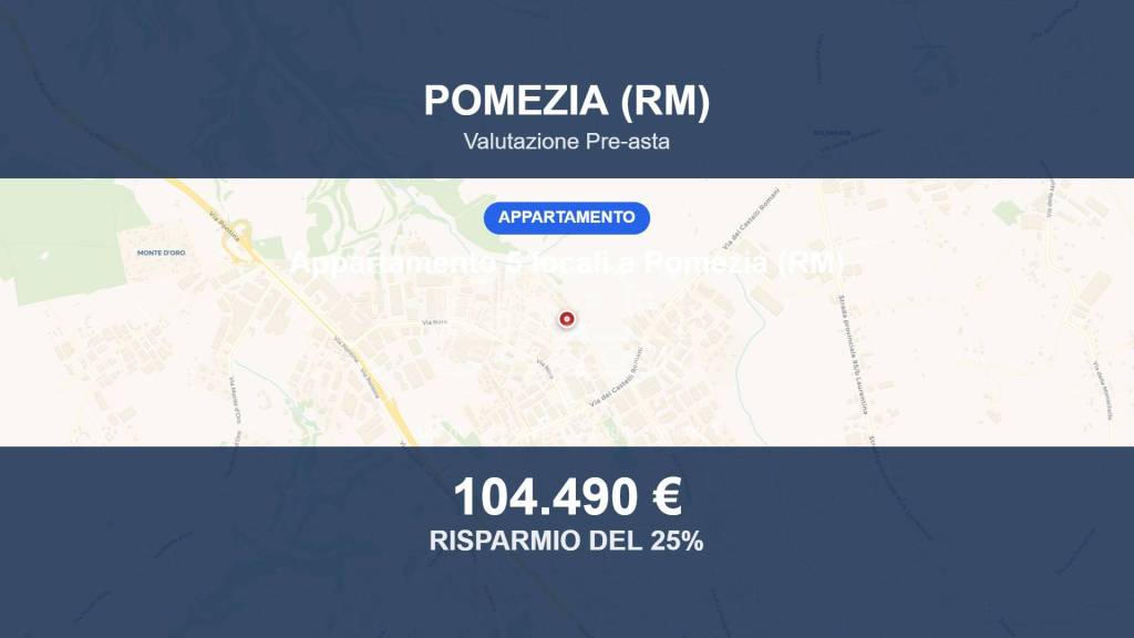 appartamento in vendita a Pomezia