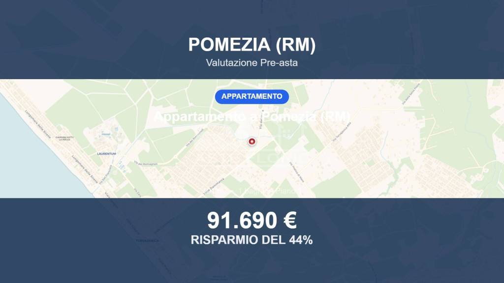 appartamento in vendita a Pomezia