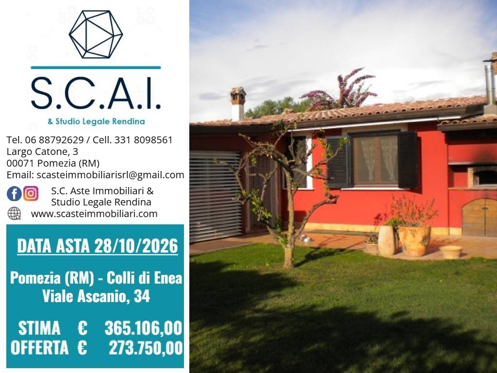casa indipendente in vendita a Pomezia in zona Macchiozza
