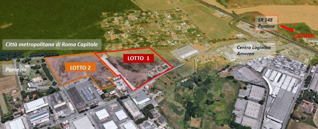 terreno in vendita a Pomezia