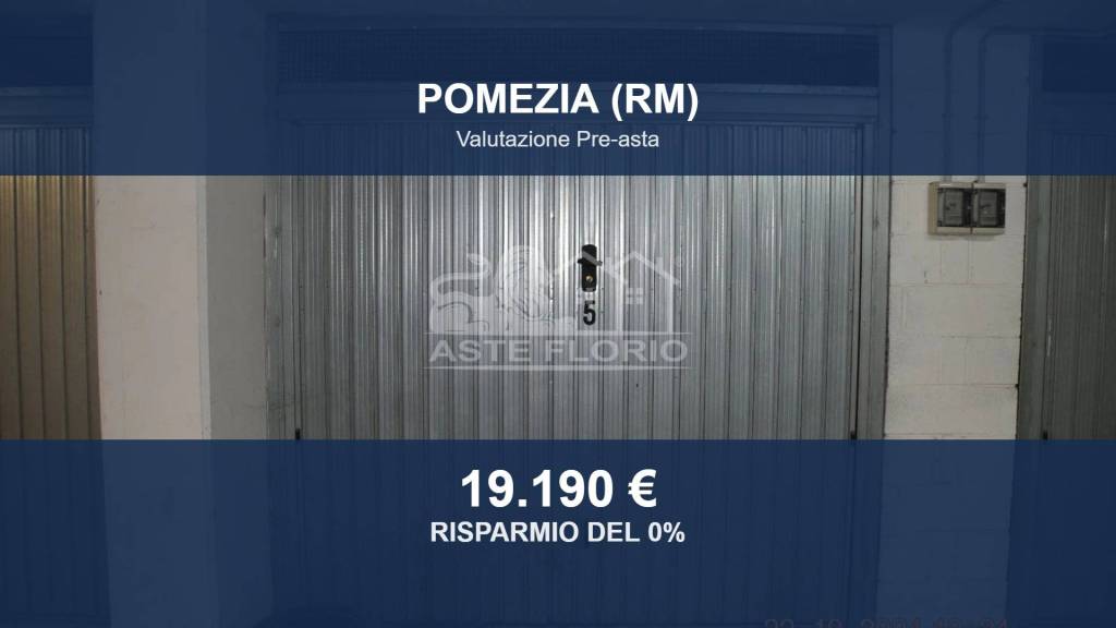 box auto in vendita a Pomezia in zona Santa Palomba