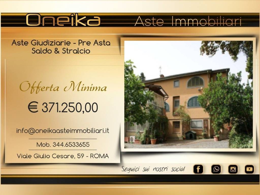 villa in vendita a Riano