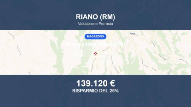 locale commerciale in vendita a Riano