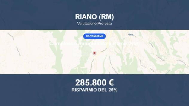 locale commerciale in vendita a Riano