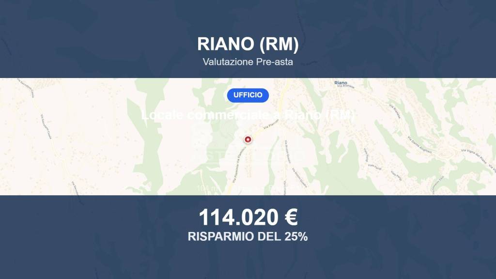 ufficio in vendita a Riano