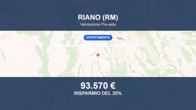 appartamento in vendita a Riano