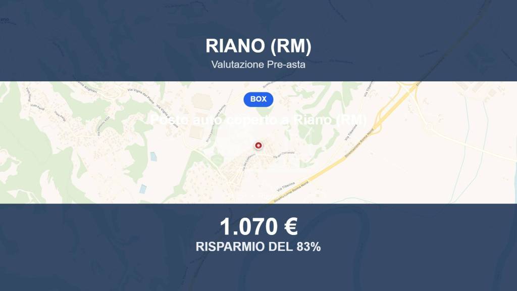 box auto in vendita a Riano