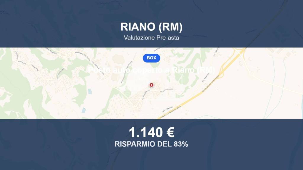 box auto in vendita a Riano