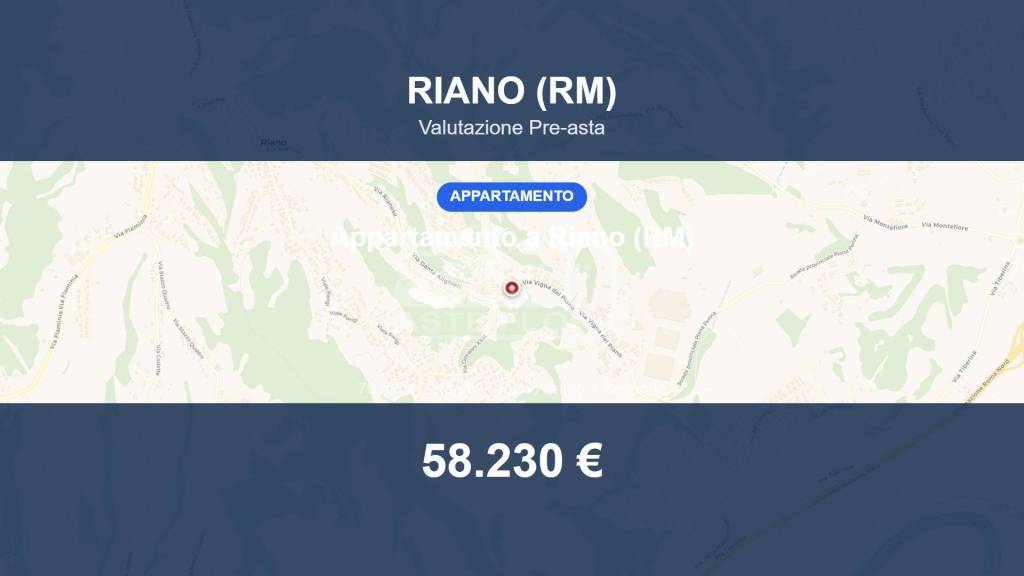 appartamento in vendita a Riano