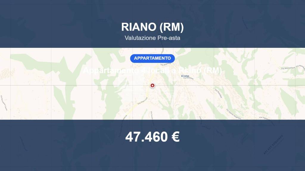 appartamento in vendita a Riano