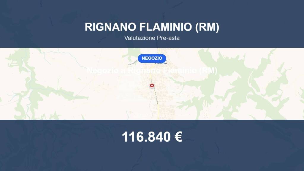negozio in vendita a Rignano Flaminio in zona Santo Sisini