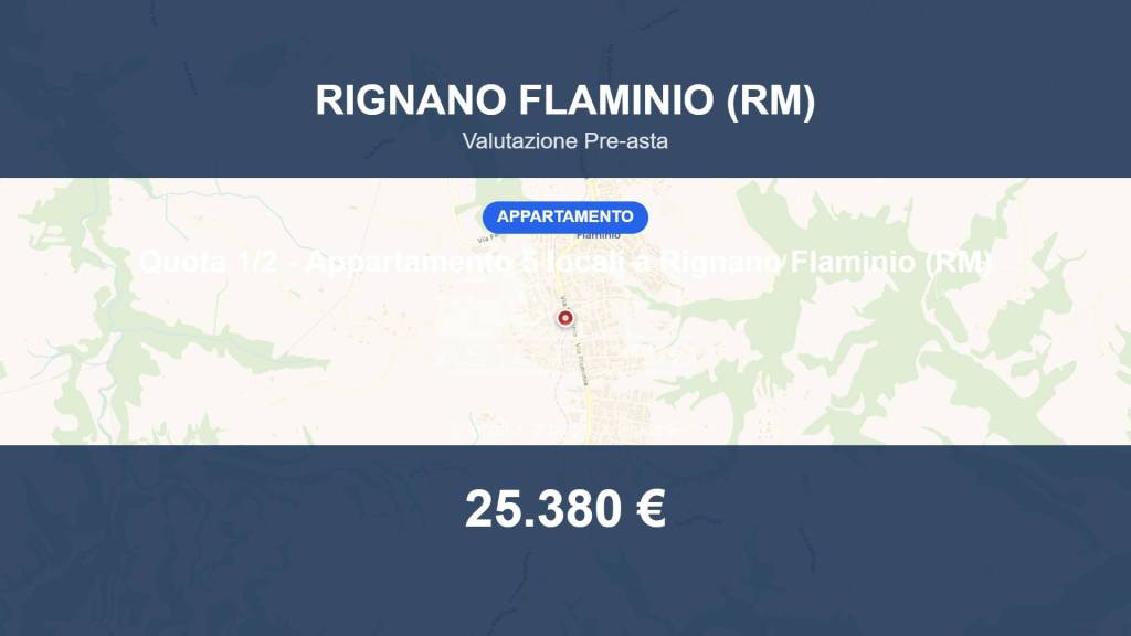 appartamento in vendita a Rignano Flaminio in zona Santo Sisini