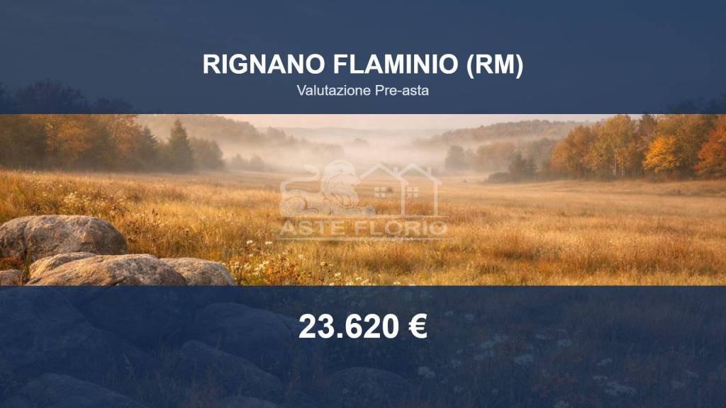 terreno edificabile in vendita a Rignano Flaminio in zona Santo Sisini