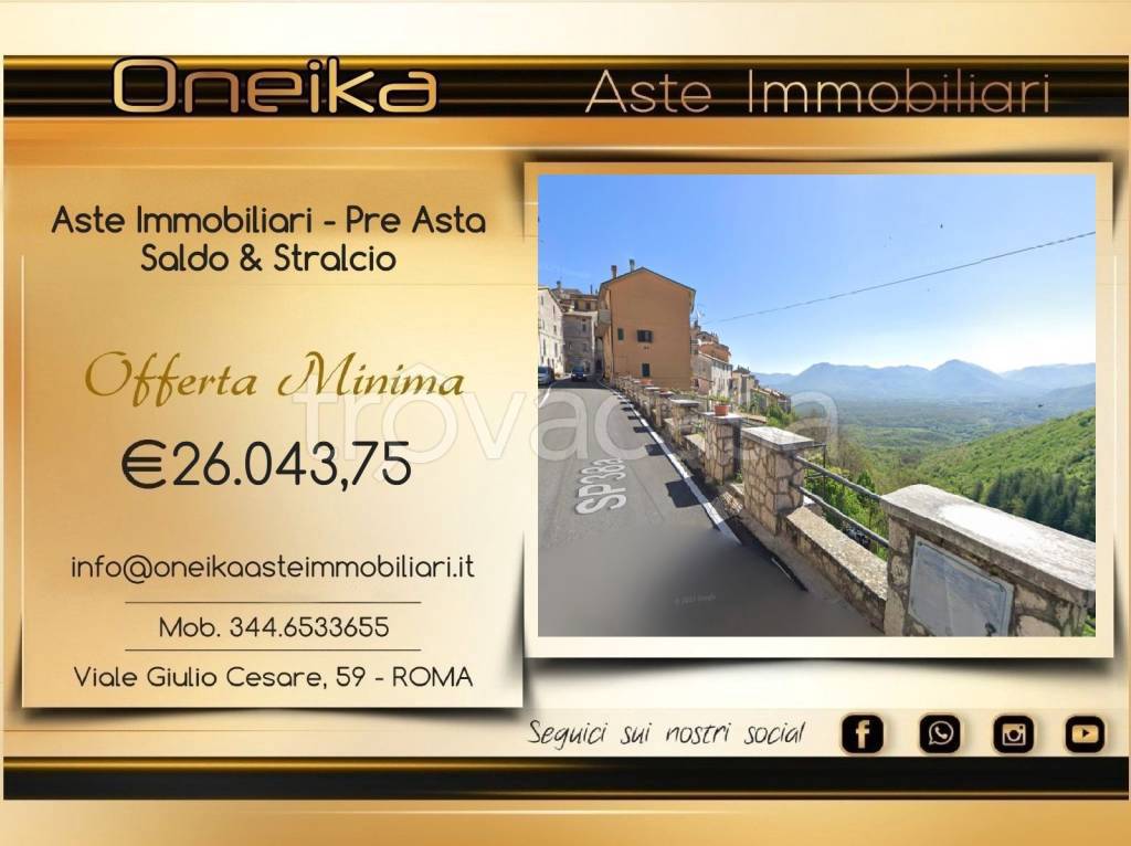 appartamento in vendita a Riofreddo