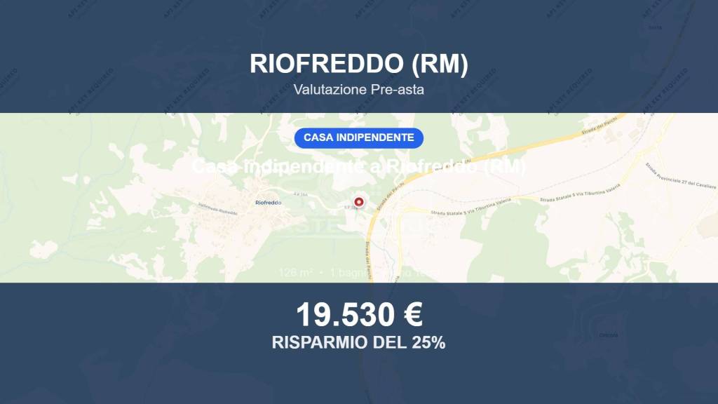 casa indipendente in vendita a Riofreddo
