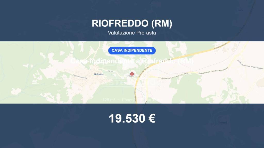 casa indipendente in vendita a Riofreddo