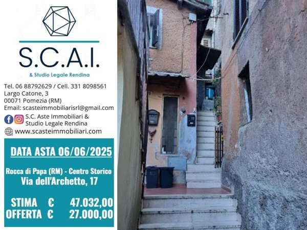 appartamento in vendita a Rocca di Papa