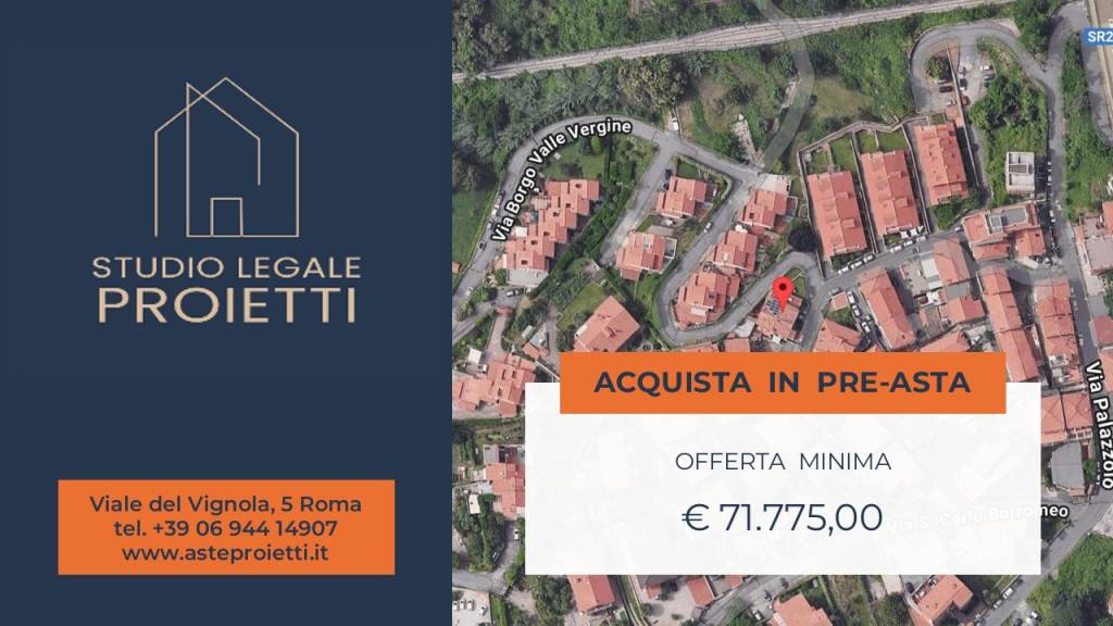 appartamento in vendita a Rocca di Papa