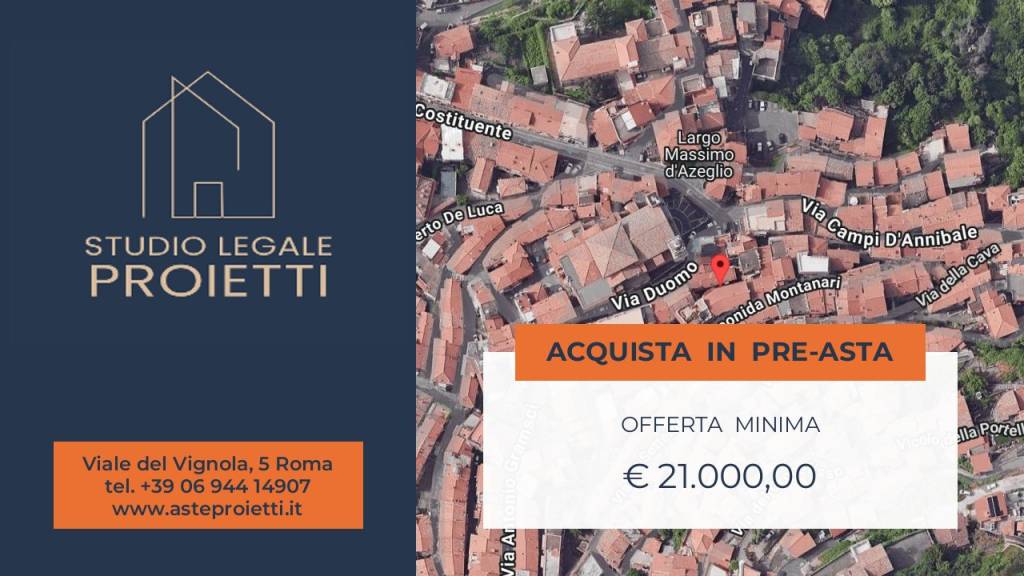 appartamento in vendita a Rocca di Papa