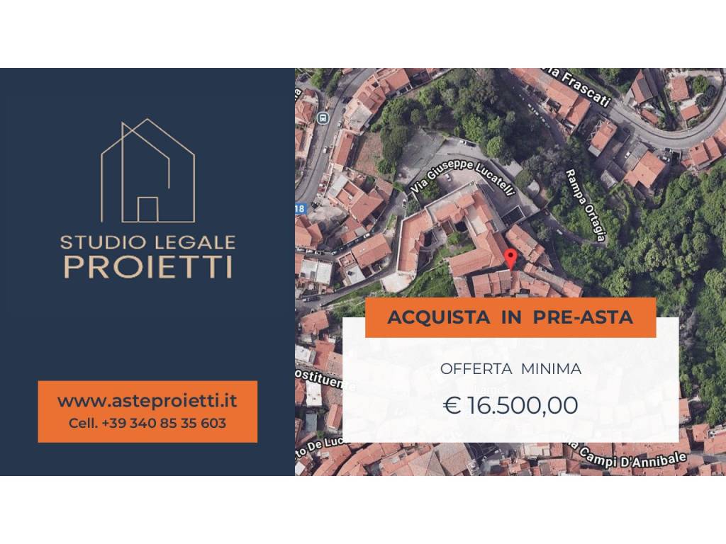 appartamento in vendita a Rocca di Papa