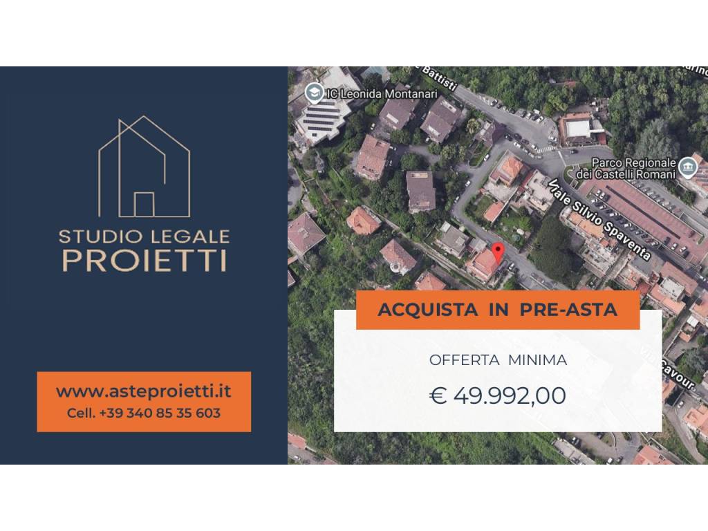 appartamento in vendita a Rocca di Papa