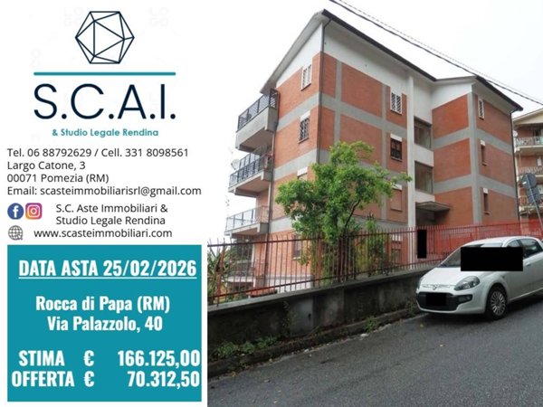 appartamento in vendita a Rocca di Papa