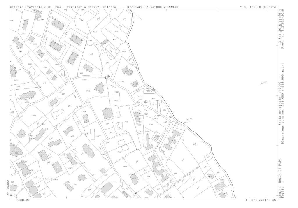 terreno agricolo in vendita a Rocca di Papa