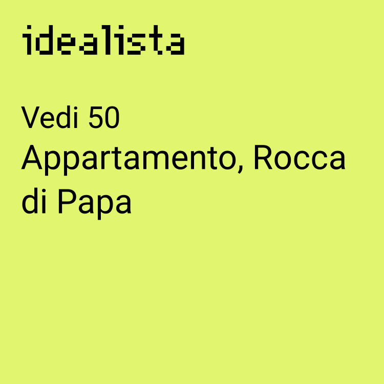 appartamento in vendita a Rocca di Papa