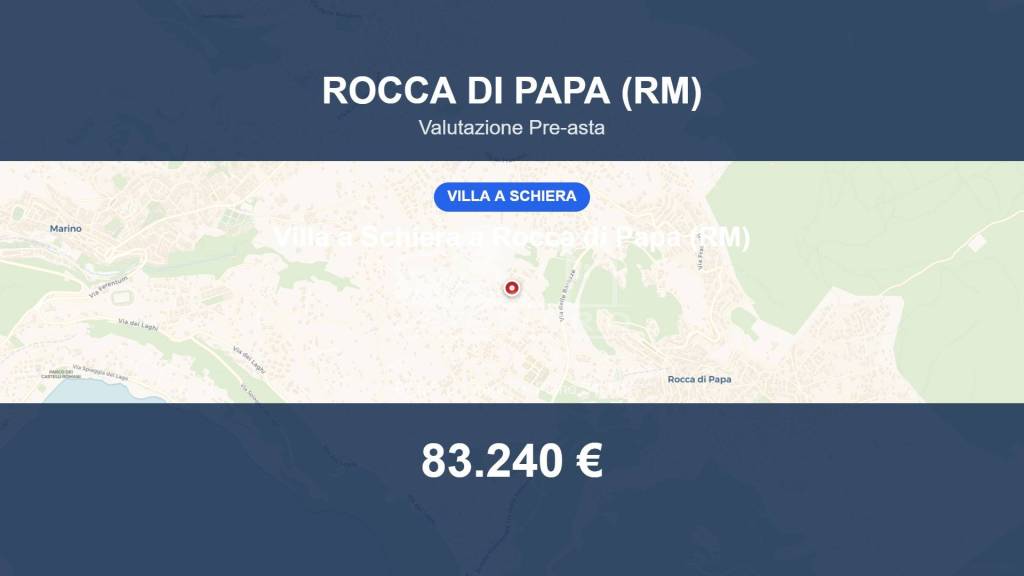 casa indipendente in vendita a Rocca di Papa