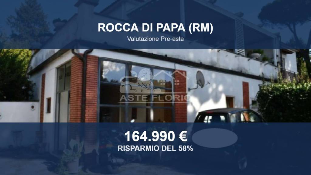 appartamento in vendita a Rocca di Papa