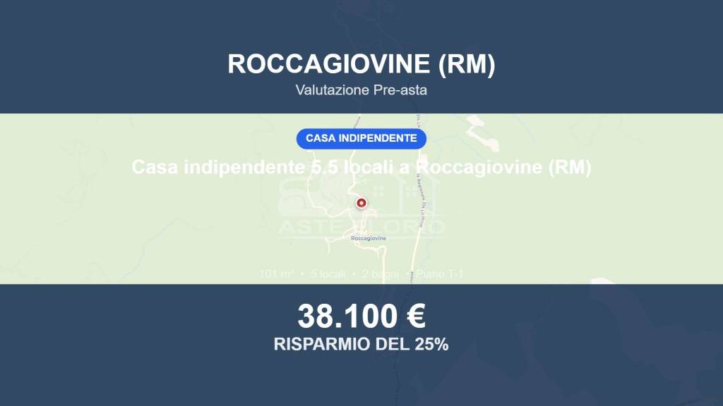 casa indipendente in vendita a Roccagiovine