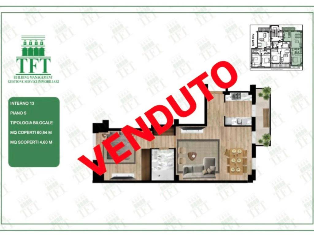 appartamento in vendita a Roma in zona Della Vittoria