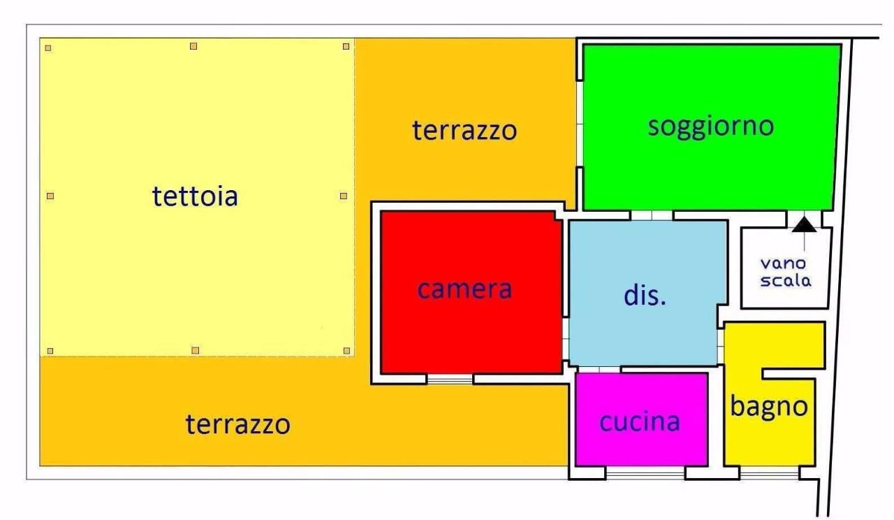 appartamento in vendita a Roma in zona Collatino
