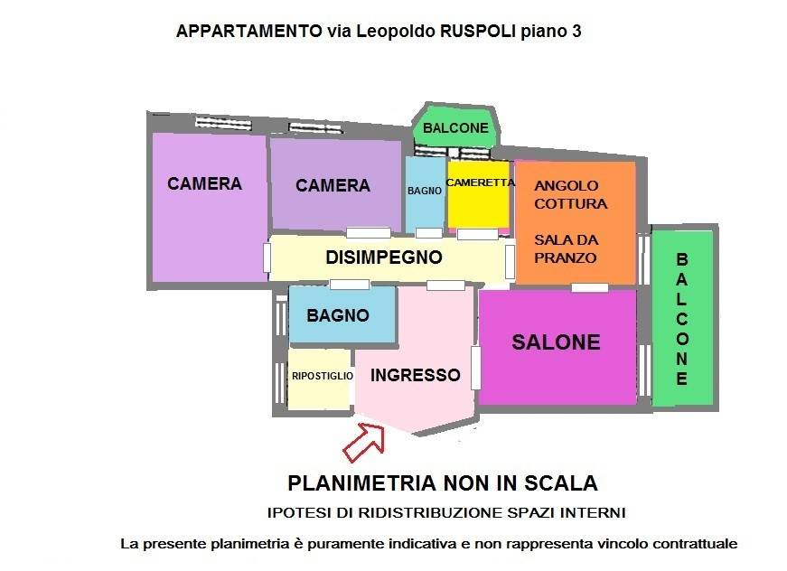 appartamento in vendita a Roma in zona Portuense