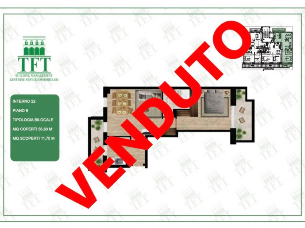 appartamento in vendita a Roma in zona Flaminio