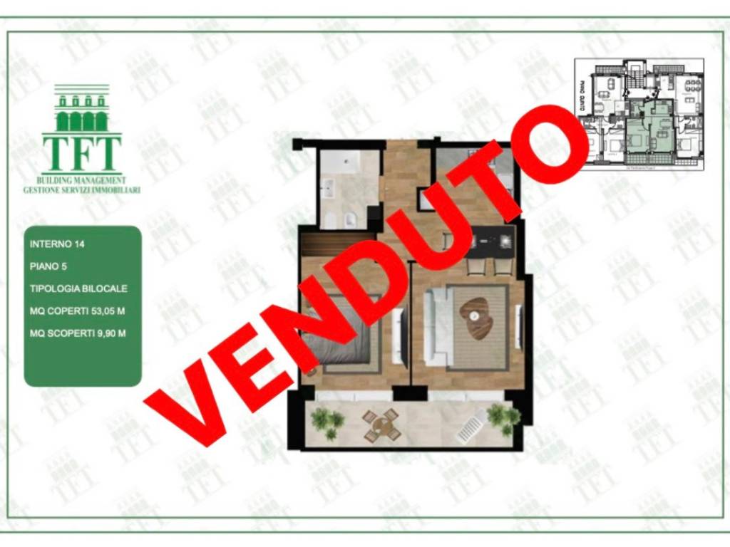 appartamento in vendita a Roma in zona Flaminio