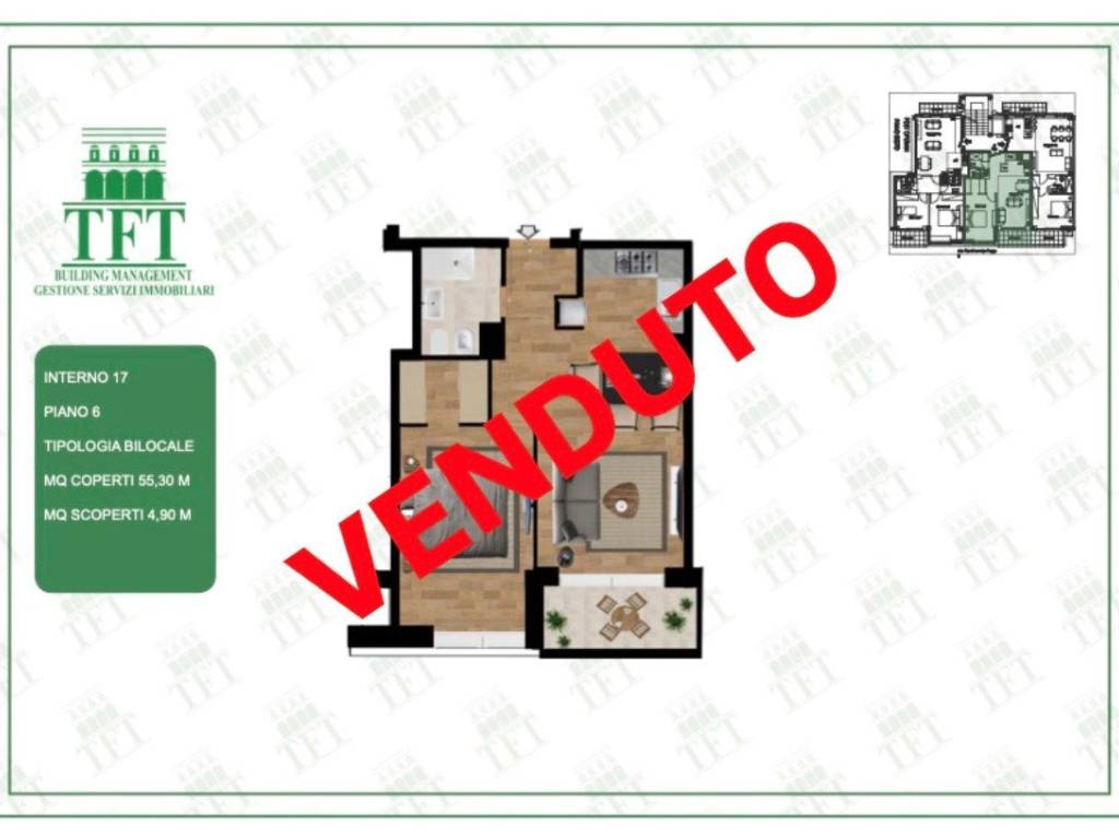 appartamento in vendita a Roma in zona Flaminio