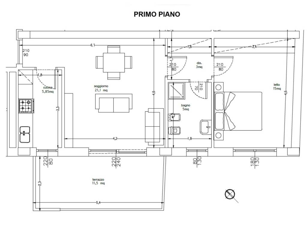 appartamento in vendita a Roma in zona Romanina