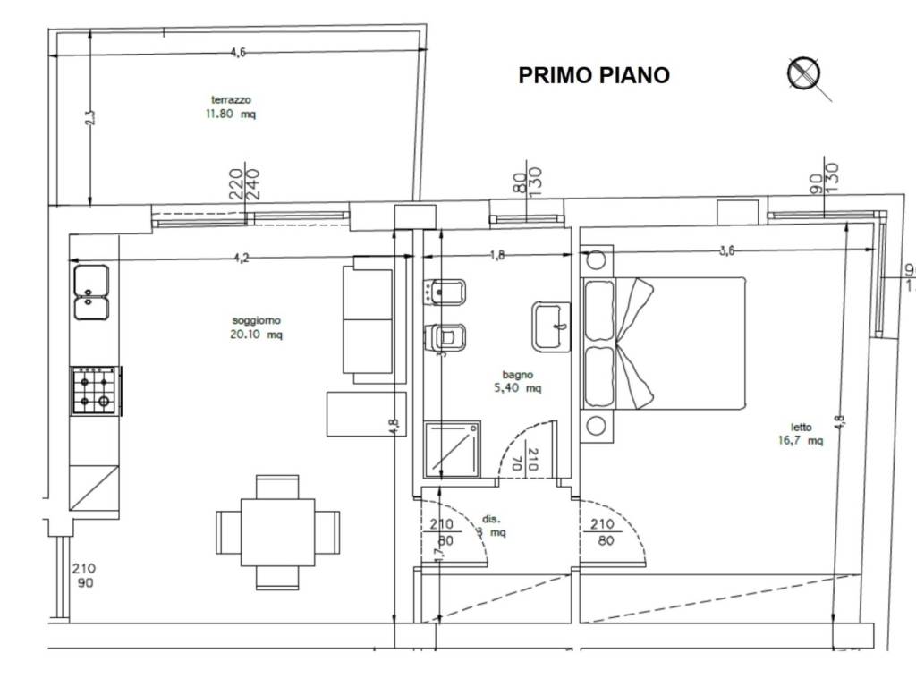 appartamento in vendita a Roma in zona Tor Vergata/Torrenova