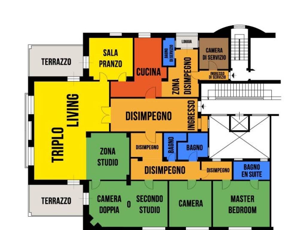 appartamento in vendita a Roma in zona Pinciano