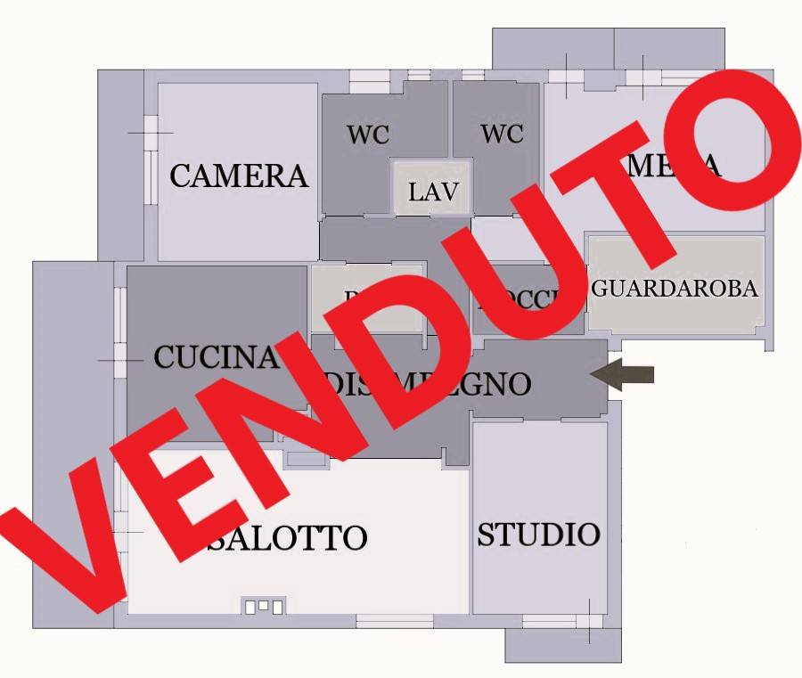 appartamento in vendita a Roma in zona Monte Sacro/Talenti
