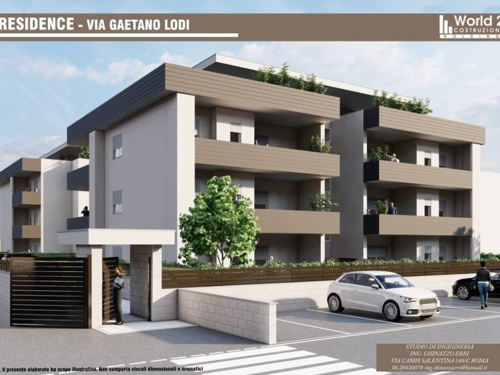 appartamento in vendita a Roma in zona Tor Vergata/Torrenova