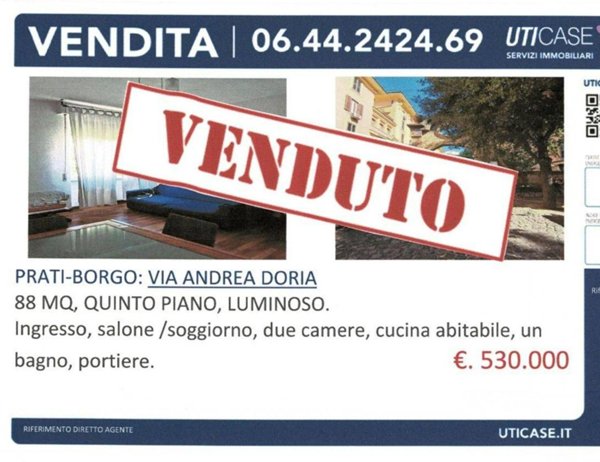appartamento in vendita a Roma