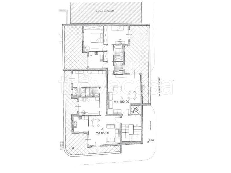 appartamento in vendita a Roma in zona Prenestino-Labicano