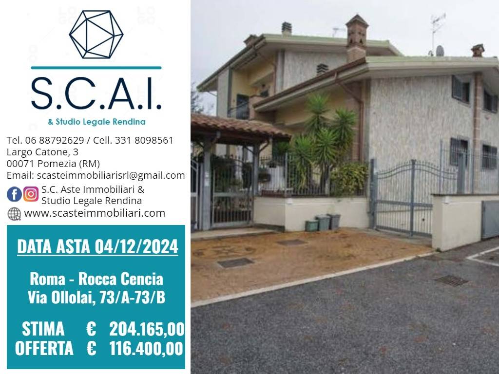 appartamento in vendita a Roma