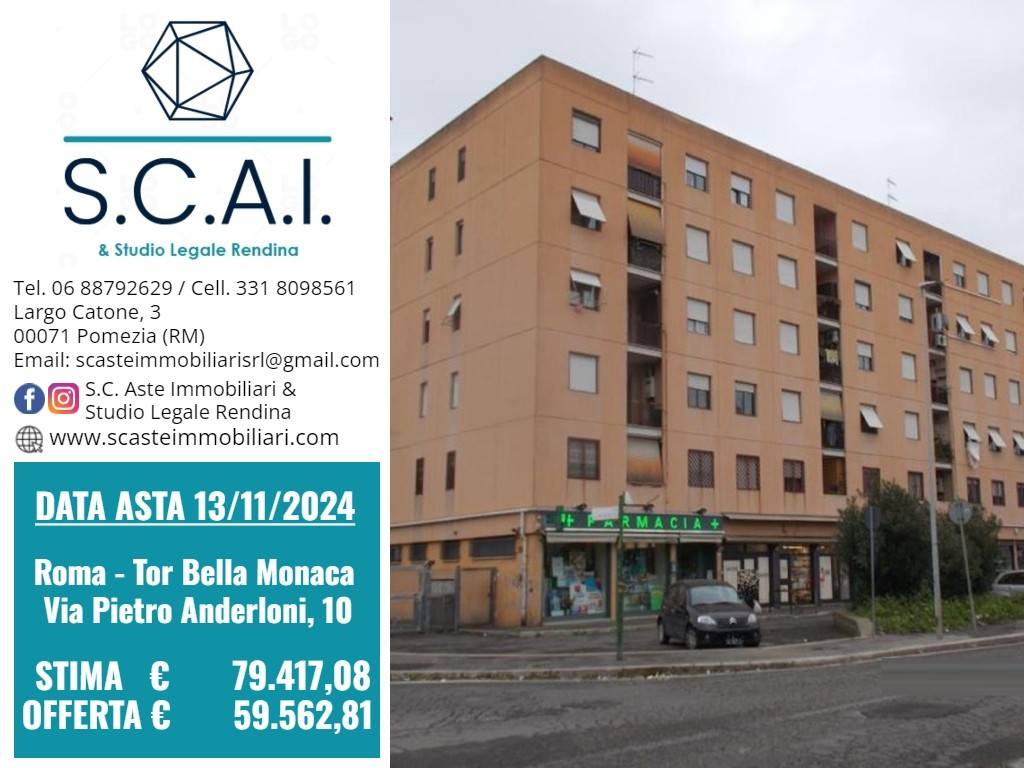 appartamento in vendita a Roma in zona Torre Angela