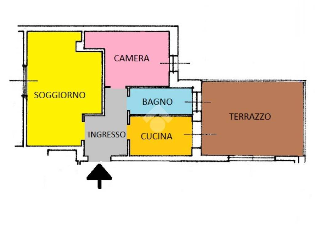 appartamento in vendita a Roma in zona Tiburtino